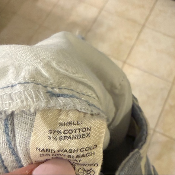 Altar’d State Blue Floral Flare Pants size small - Picture 7 of 7